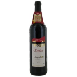 [615666] PAYS D OC MERLOT ROUGE BF BOUTEILLE 75 CL
