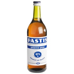[634006] PASTIS 40% EP BOUTEILLE 1 L
