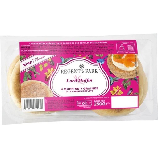 [512202] MUFFINS 7 GRAINES 250G RG