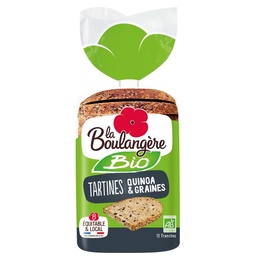 [743500] Tartines Bio quinoa & graines 450g