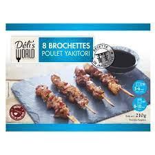 [957621] Chicken yakitori skewers - Deli's World - 190 g X7