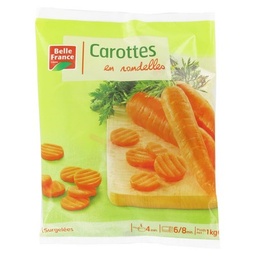 [979369] SLICED CAROTS 1KG BF