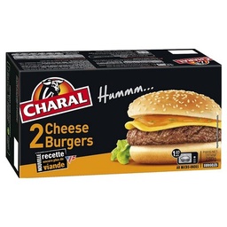 [944389] Cheeseburger 2 x 140 g surgelé