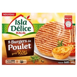 [771162] HALAL CHICKEN BURGERS X8 ID