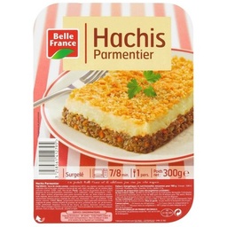 [986000] HACHIS PARMENTIER BF BARQUETTE 300 G