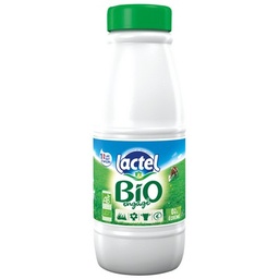[163402] lait BIO écrémé  LACTEL UHT bouteille 50CL