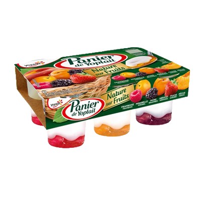 [518167] YAF PANIER NATURE SUR FRUITS PANACHE 140GX6