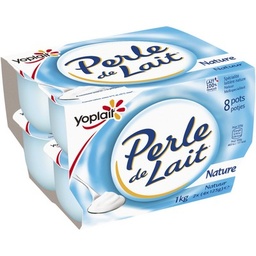 [678029] SLA PERLE DE LAIT NATURE 125GX8