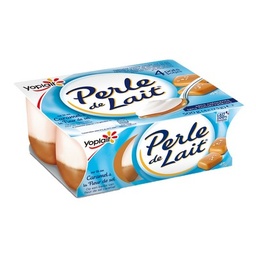 [715664] SLA PERLE DE LAIT SUR LIT AU CARAMEL 125GX4