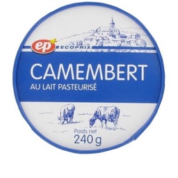 [662601] CAMEMBERT LAIT PASTEURISE EP BOITE 240 G