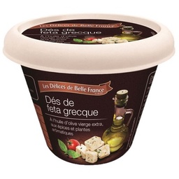 [602003] FETA GRECQUE DES HUILE OLIVE DBF POT 130 G