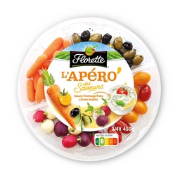 [613000]  VEGETABLE APPETIZER PLATTER 450G