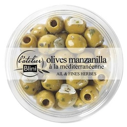 [507384] Atelier Blini Olives Méditerranéenne 150g