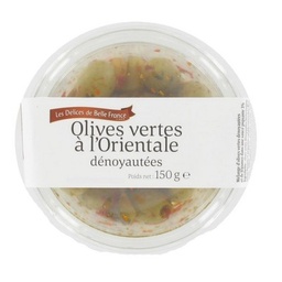 [923342] OLIVE VERTE DENOYAUTEE ORIENTALE DBF POT 150 G