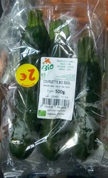 [531400] ORGANIC ZUCCHINI TRAYS 500G FCE