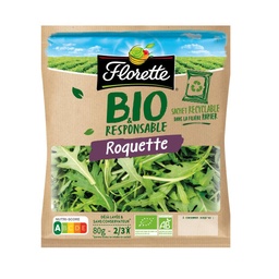 [850529] ORGANIC ARUGULA 80G FLORETTE