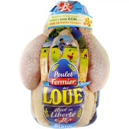 [879007] X4 POULET FERM.BLANC LOUE