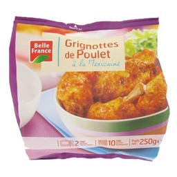[907402] GRIGNOTTE DE POULET A LA MEXICAINE BF SACHET 250 G