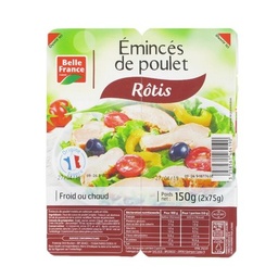 [770008] EMINCE DE POULET X 2 BF BARQUETTE 150 G