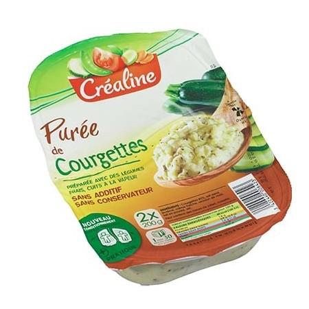 [917989] CREALINE PUREE DE COURGETTES 2x200g