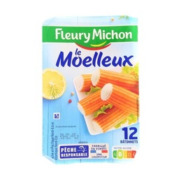 [933101] 12 Bâtonnets Surimi Moelleux MSC - Format Découverte
