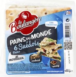 [938381] SWEDEN BREAD X6 LA BOULAN