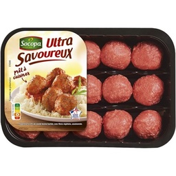 [935940] BOULETTES AU BOEUF X 15 NATURE