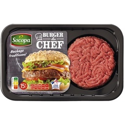 [938860] BURGER DU CHEF 15% 125G X 2 SO