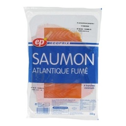 [912584] SAUMON ATL FUME EP BARQUETTE 200 G