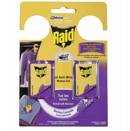 [734988] RAID ANTI-MITES GEL SENTEUR LAVANDE - CERTIFICATION WOOLMARK