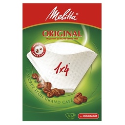 [746040] MELITTA 1X4/80D Blanc (avec un sachet de détartrant)