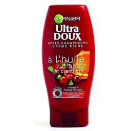 [810887] GARNIER ULTRA DOUX CRANBERRY APRES-SHAMPOING 250ML
