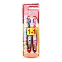 [838805] Colgate Brosse à dents Kids 2-6 Minions-Troll x2
