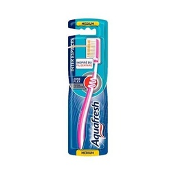[837880] Aquafresh brosse à dents inter espaces medium