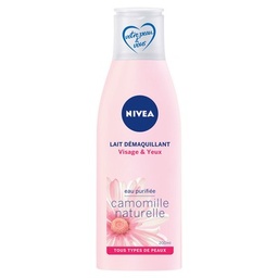 [808261] Lait Démaquillant Visage et Yeux Camomille NIVEA le flacon de 200ml