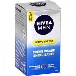 [808188] Soin Visage Homme Anti-Fatigue Active Energy Caféine NIVEA MEN le flacon de 50ml