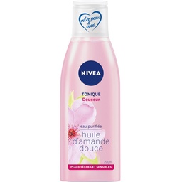 [807446] Lotion Tonique Visage Peaux sèches et sensibles Amande NIVEA le flacon de 200ml