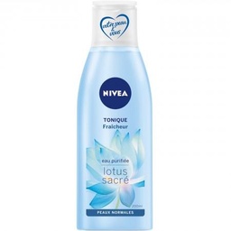 [807461] Lotion Tonique Visage Peaux normales à mixtes Lotus sacré NIVEA le flacon de 200ml