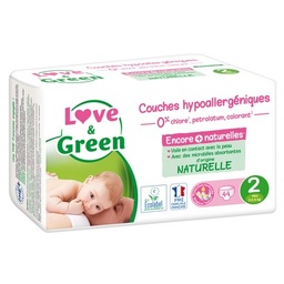 [855767] 	LOVEGREEN DIAPER.36KG T2