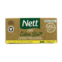 [846006] NETT BIO TAMPONS DIGITAUX NORMAL BOITE X16