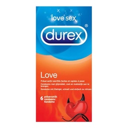 [578401] DUREX CONDOM LOVE X6