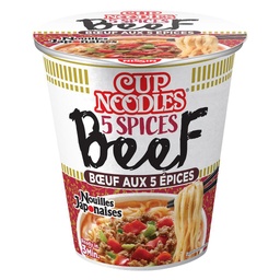 [179846] NISSIN NJ Bœuf 5 épices 64g