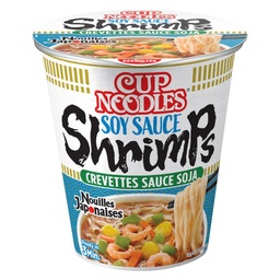 [179929] NISSIN Nouilles Japonaises Crevettes sauce soja 63g