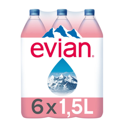 [599001] EVIAN 6X1.5L