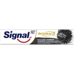 [558049] Signal Integral 8 Dentifrice Nature Elements Charbon 75ml