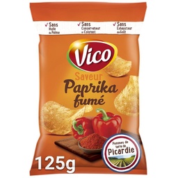 [618249] VICO PAPRIKA CHIPS 125G