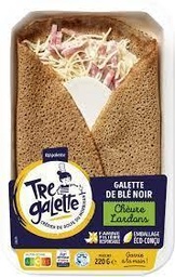 [929604] GOAT CHEESE AND BACON GALETTE 200G TREG
