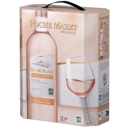 [535781] IGP PAYS D'OC ROCHE MAZET CINSAULT GRENACHE ROSE BIB 3L