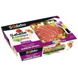 [840983] SODEBO SALADE&CIE 320G ROMA MOZZA JAMBON SPECK 