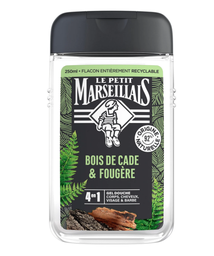 [772665] LE PETIT MARSEILLAIS DOUCHE HOMME BOIS DE CADE & FOUGERE 250ML